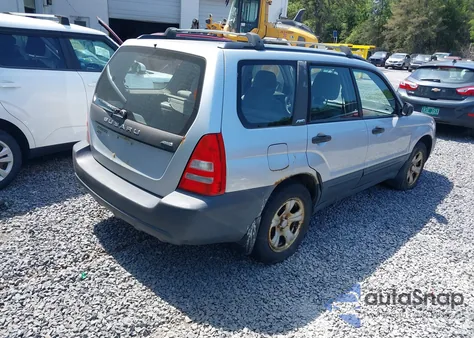 2004 Subaru Forester 2.5X from USA, damaged, VIN JF1SG63664H720522